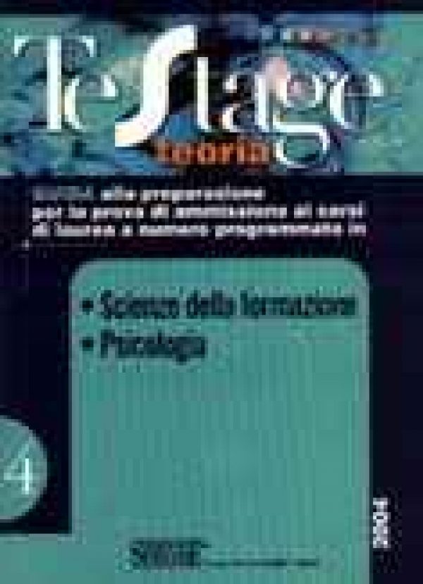 Testage Teoria - Scienza della formazione, Psicologia