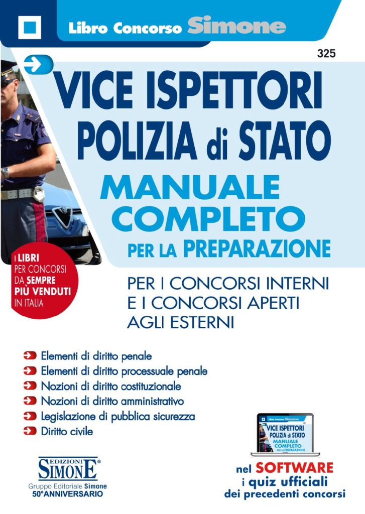 Vice Ispettori Polizia di Stato - Manuale completo per la preparazione