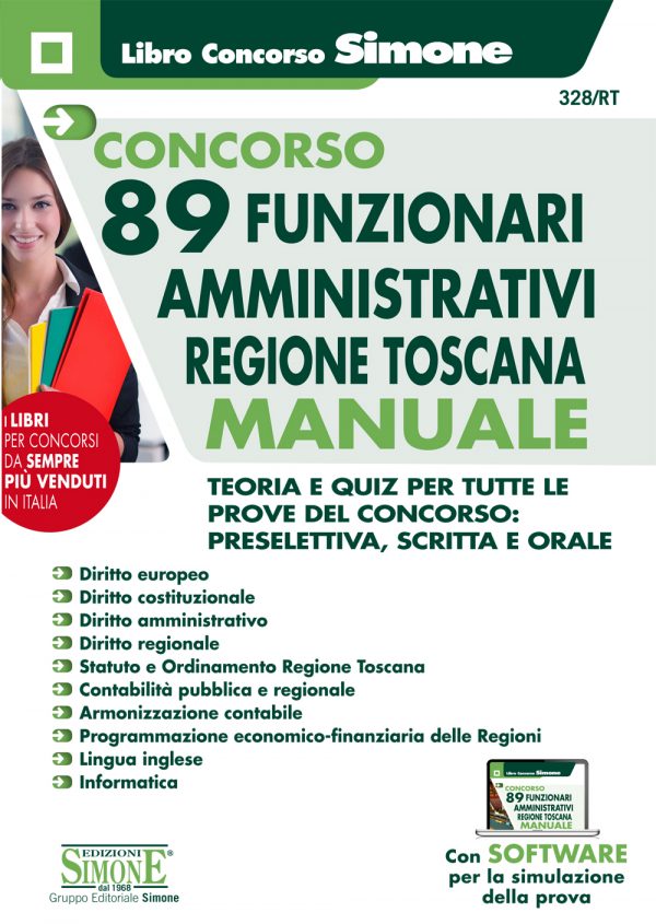 Concorso 89 Funzionari Amministrativi Regione Toscana - Manuale
