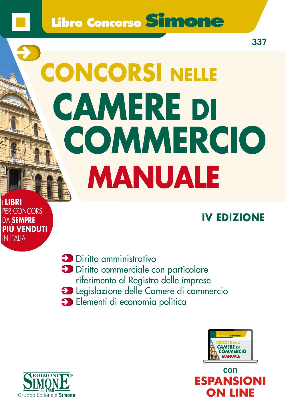 Concorsi Nelle Camere Di Commercio - Manuale - 337 - Edizioni Simone