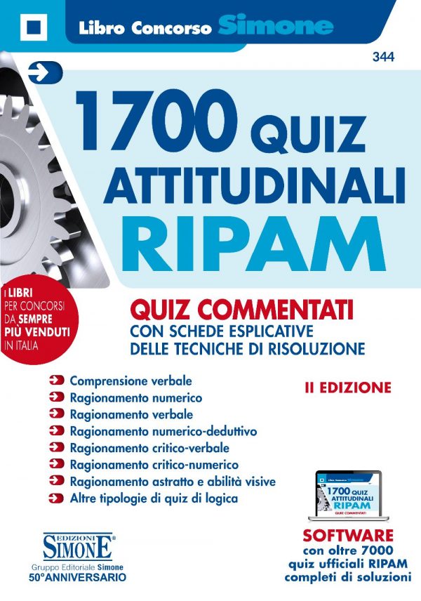 1700 Quiz ATTITUDINALI RIPAM - FORMEZ