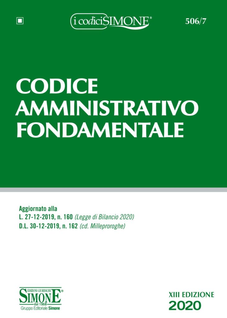 Codice di diritto amministrativo fondamentale