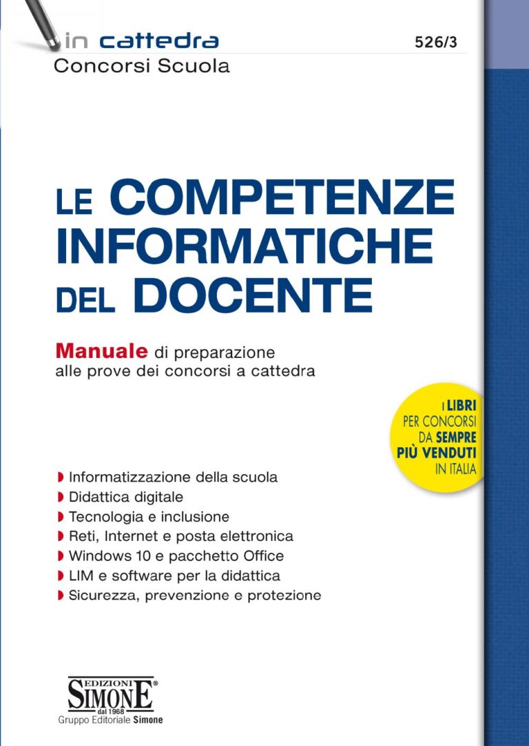 Manuali Concorso Straordinario TER 2023 - Edizioni Simone