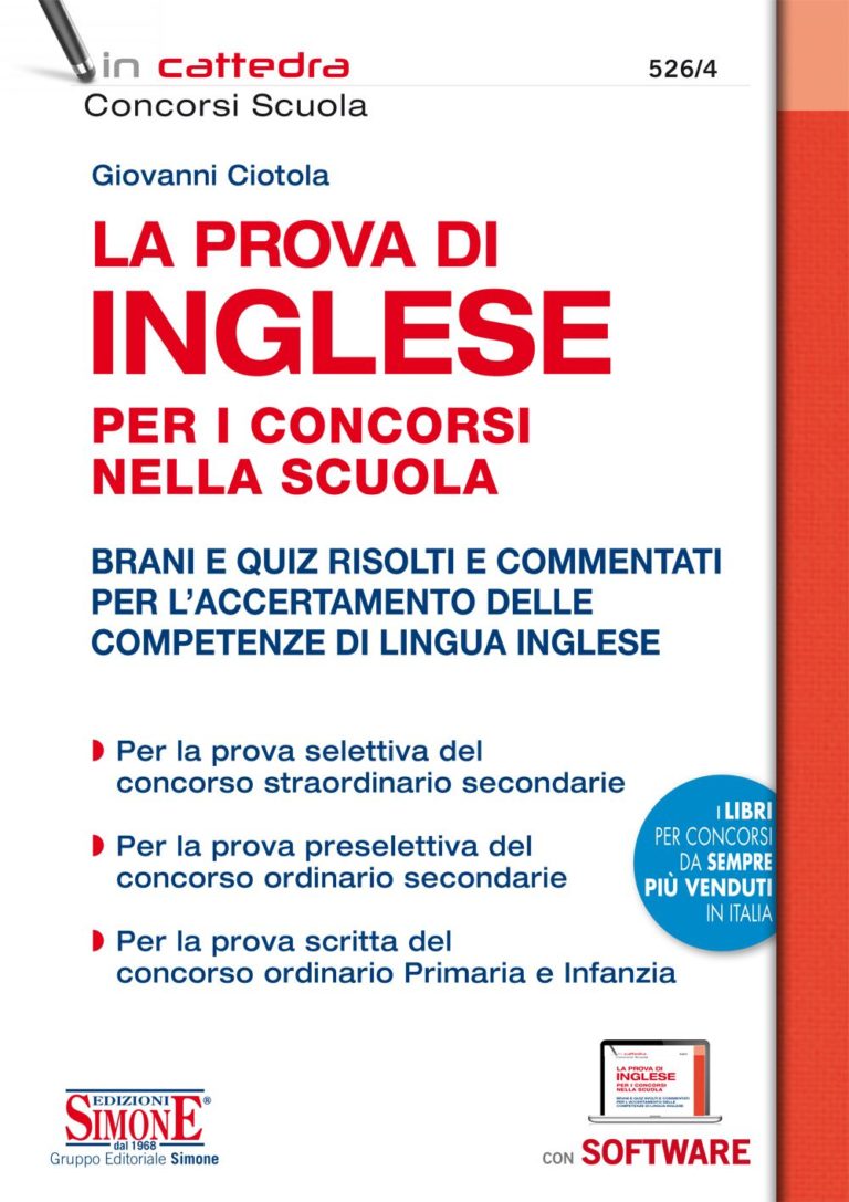 Manuali Concorso Straordinario TER 2023 - Edizioni Simone