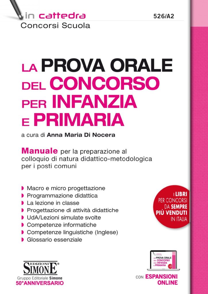 La Prova Orale Del Concorso Per Infanzia E Primaria - 526/A2 - Edizioni ...