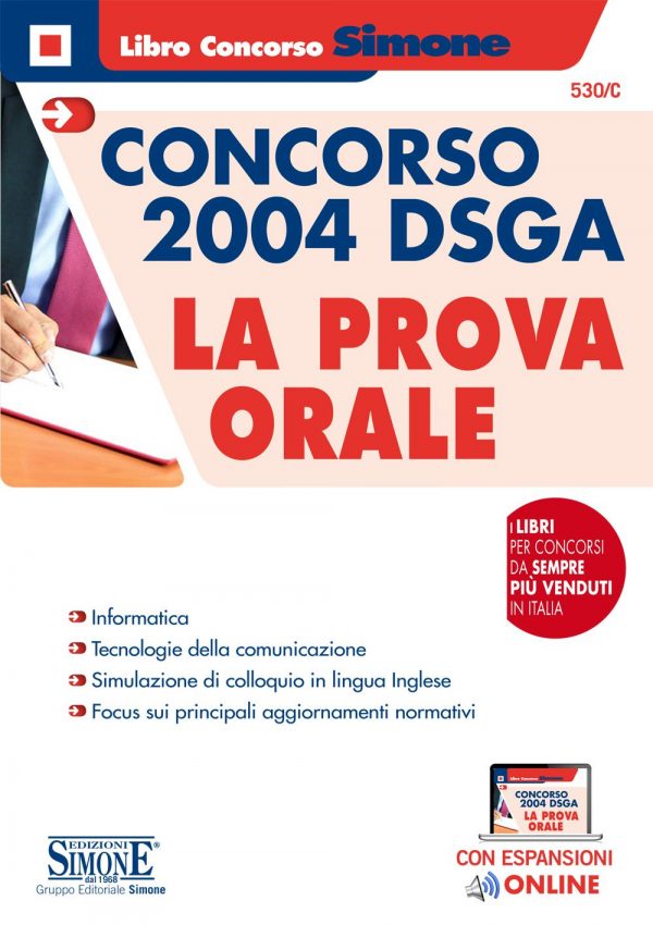 Concorso 2004 DSGA - La Prova orale