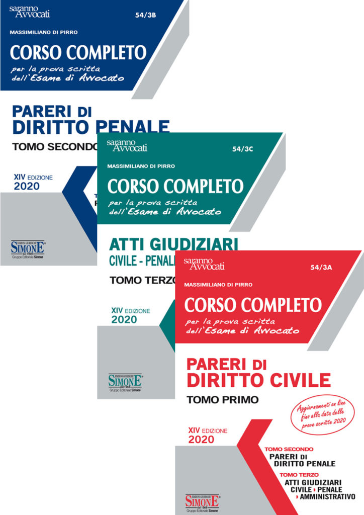 Corso Completo per la prova scritta dell'Esame di Avvocato - 54/3