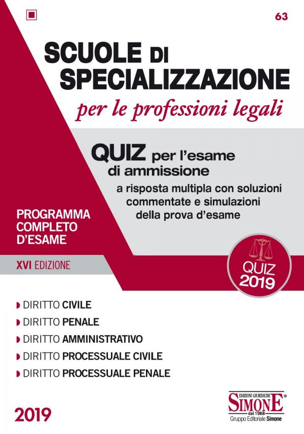 Scuole di Specializzazione per le professioni legali - Quiz