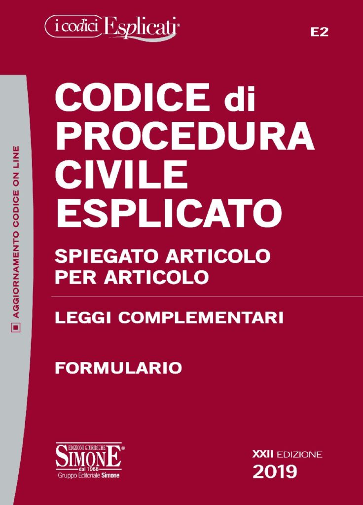 Codice di Procedura Civile spiegato Articolo per Articolo