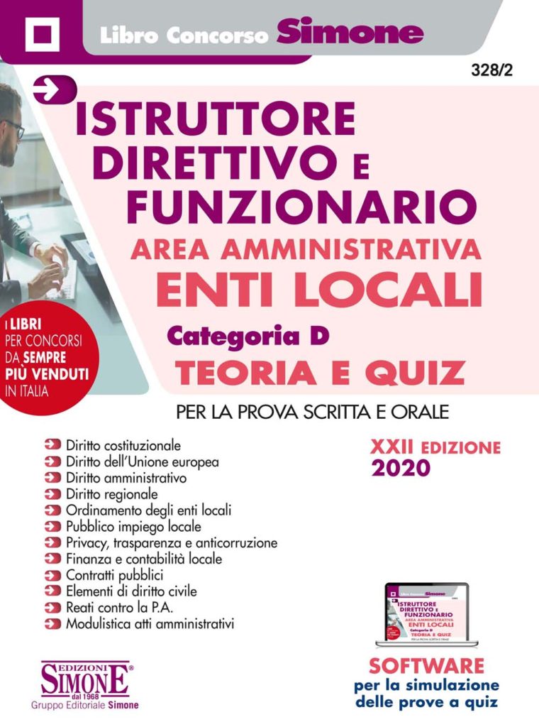 Concorso Istruttore Direttivo e Funzionario Area Amministrativa Enti Locali