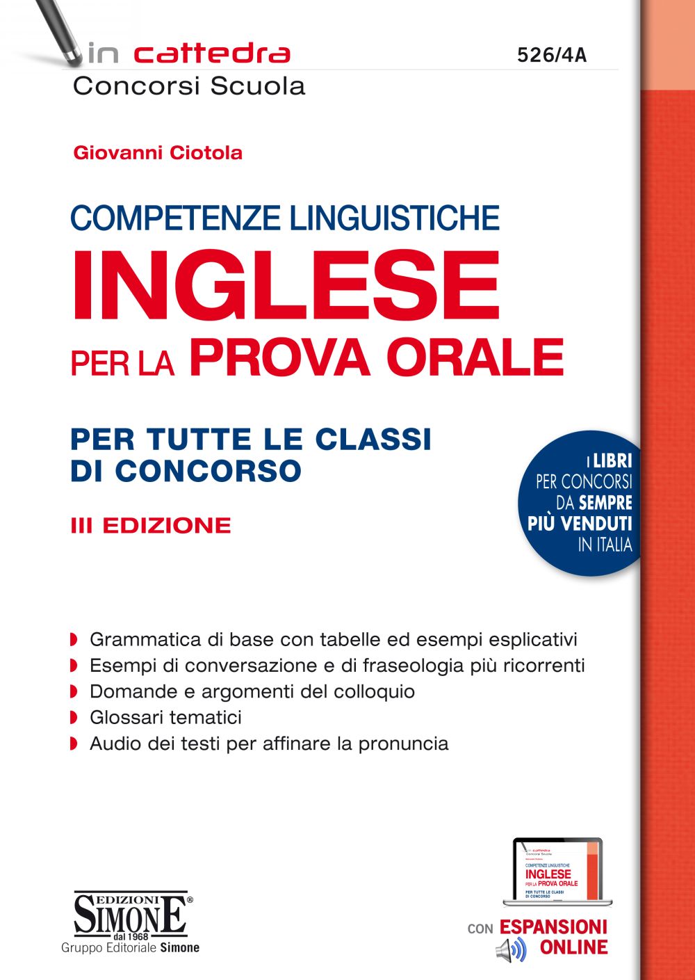 Competenze Linguistiche INGLESE per la prova orale - 526/4A