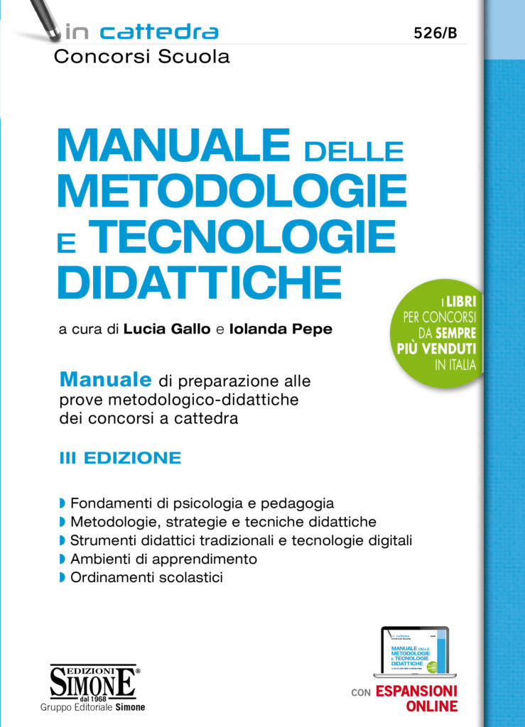 Manuali Concorso Straordinario TER 2023 - Edizioni Simone