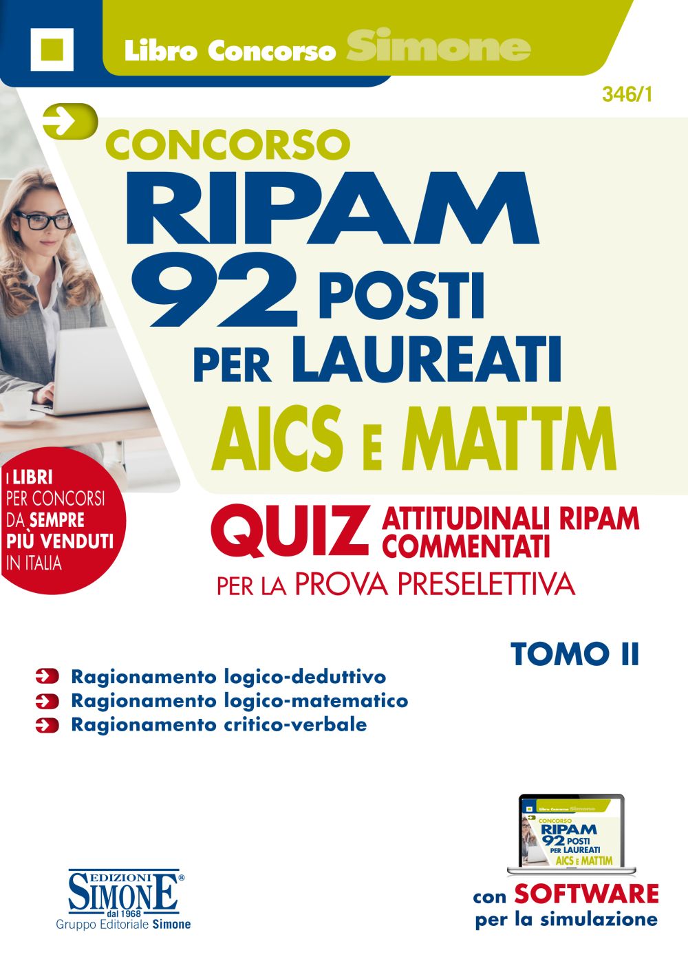 Concorso RIPAM - 92 posti per laureati AICS e MATTM - Quiz attitudinali RIPAM commentati - 346/1