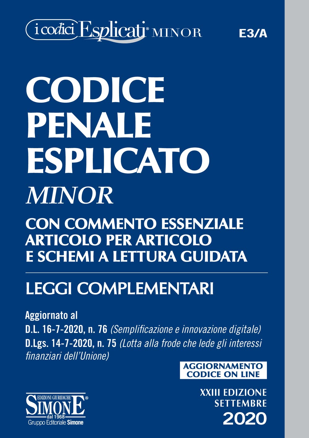 Codice Penale Esplicato minor