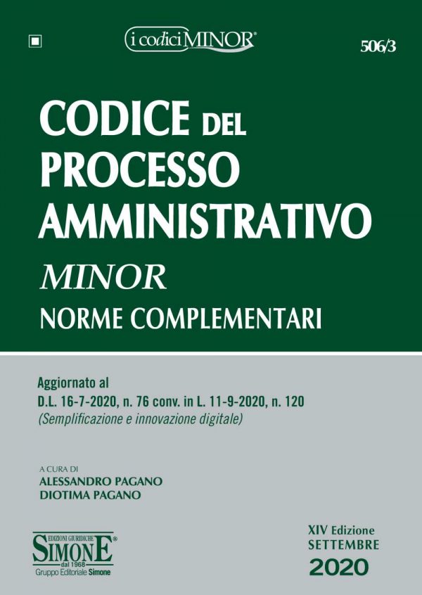 Codice del processo amministrativo Minor