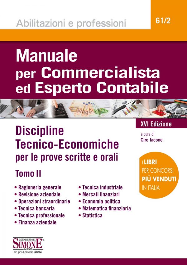 Manuale per Commercialista ed Esperto Contabile - Discipline Tecnico-Economiche - Tomo II