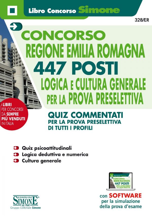 Concorso Regione Emilia Romagna - 447 posti Logica e Cultura Generale per la prova preselettiva - Quiz