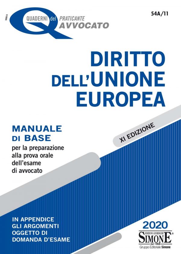 I Quaderni del praticante Avvocato - Diritto dell'Unione europea