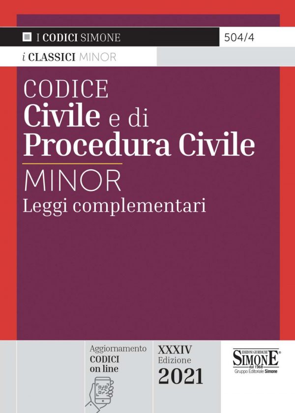Codice Civile e di Procedura Civile Minor