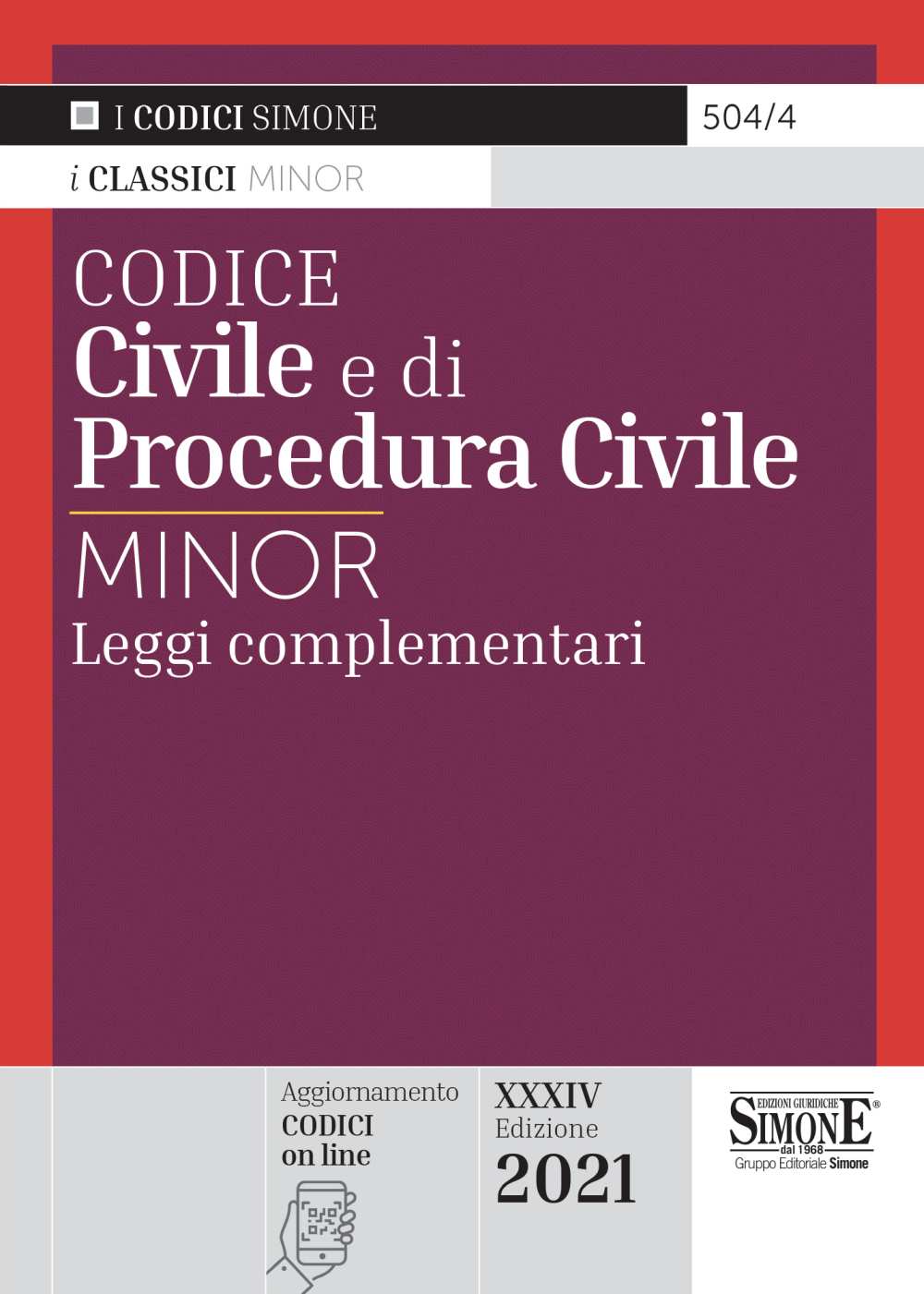 Codice Civile e di Procedura Civile Minor