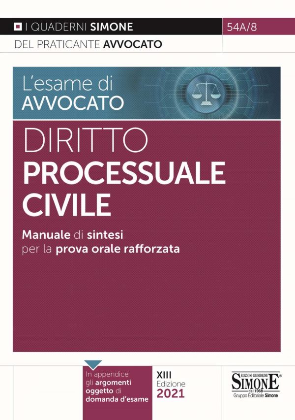 Sintesi Diritto Processuale Civile