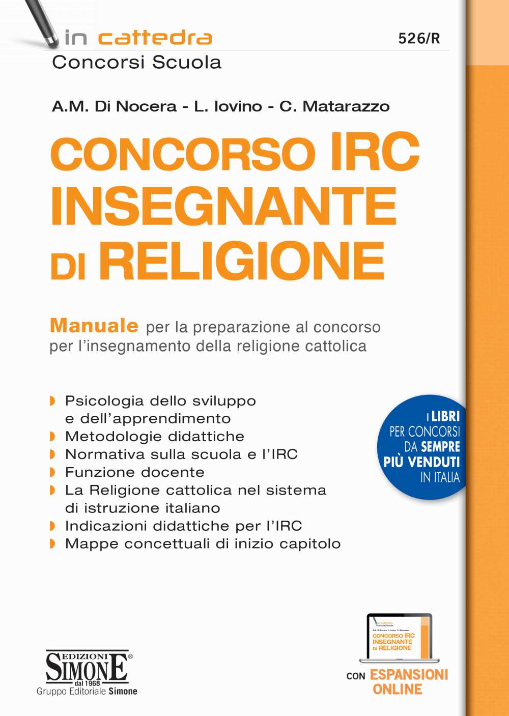Concorso IRC Insegnante di Religione - Manuale per la preparazione - 526/R
