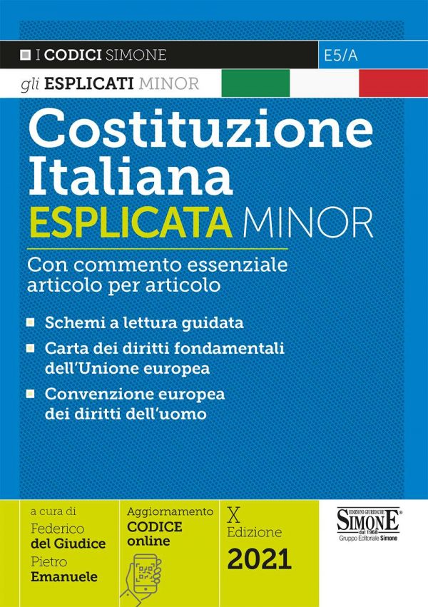 Costituzione Italiana Esplicata Minor - E5/A