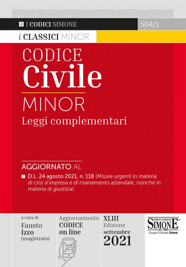 Codice Civile Minor 2021