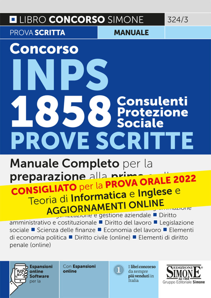 Libro concorso INPS prova orale