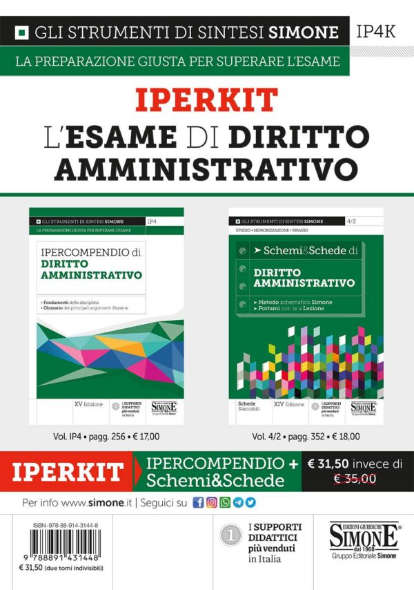 IPERKIT (IP4 + 4/2) L'Esame di Diritto Amministrativo