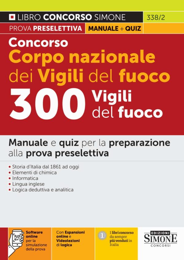 Concorso Corpo nazionale dei Vigili del fuoco 300 Vigili del fuoco - Manuale