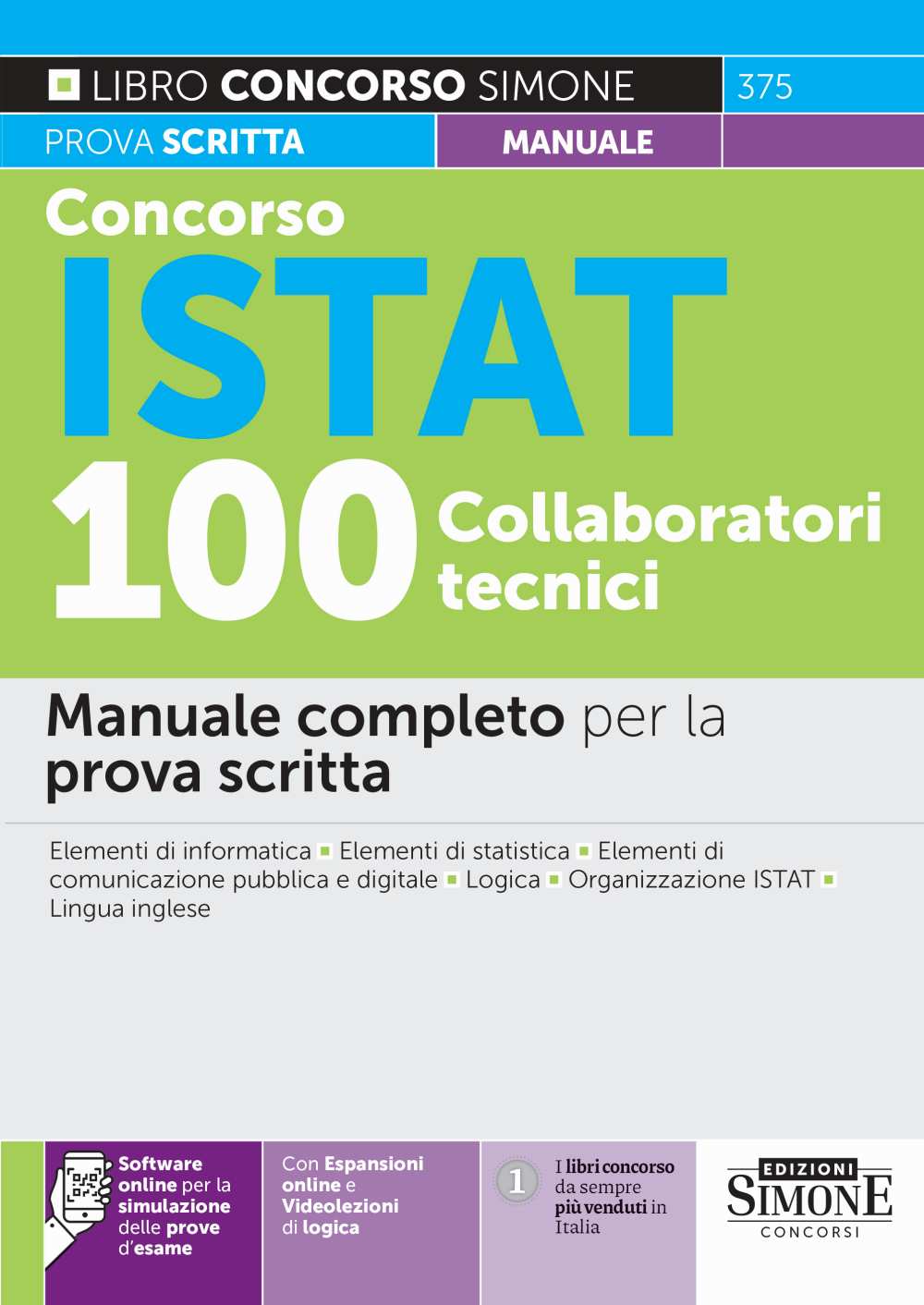 Concorso ISTAT 100 Collaboratori tecnici - Manuale - 375