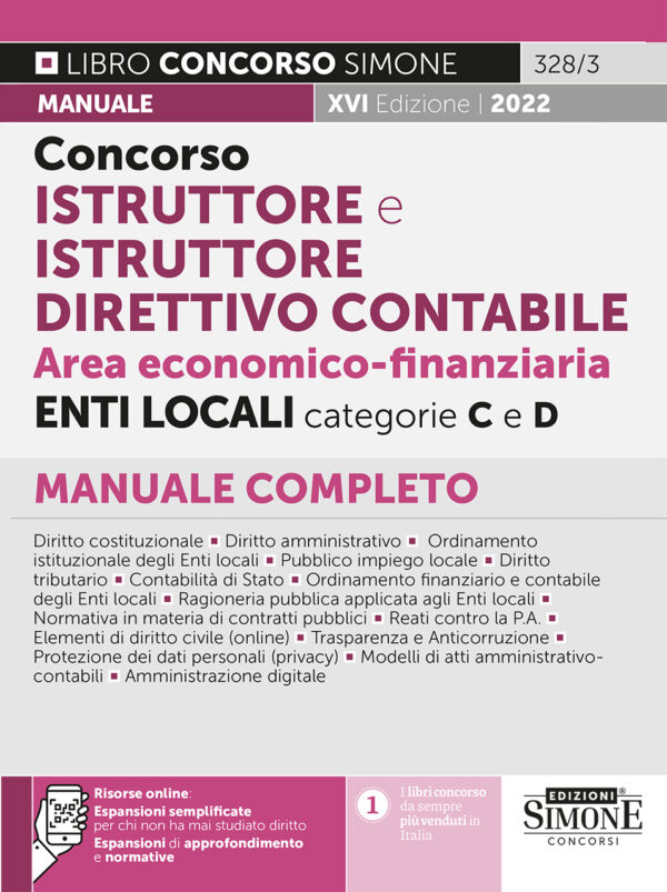 Concorsi Istruttore Enti Locali 2022