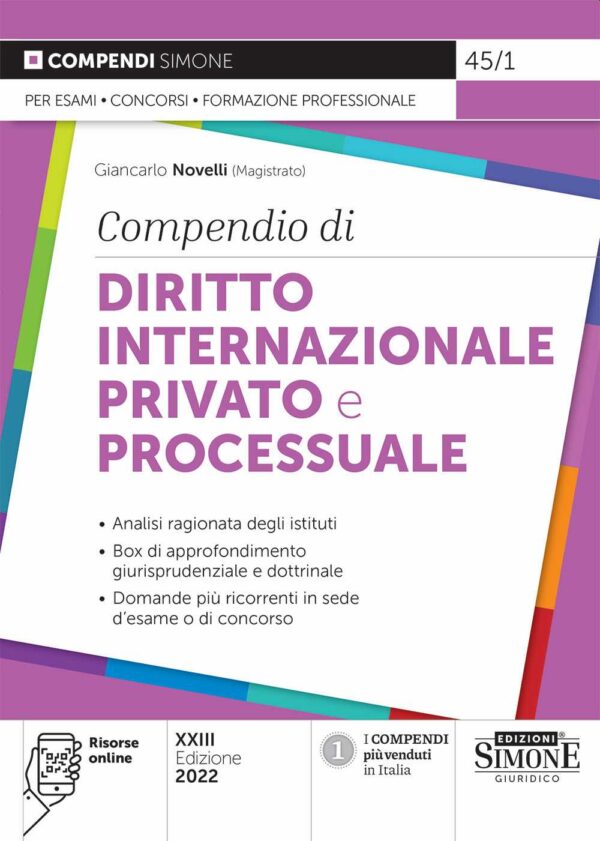 Compendio Diritto Internazionale Privato