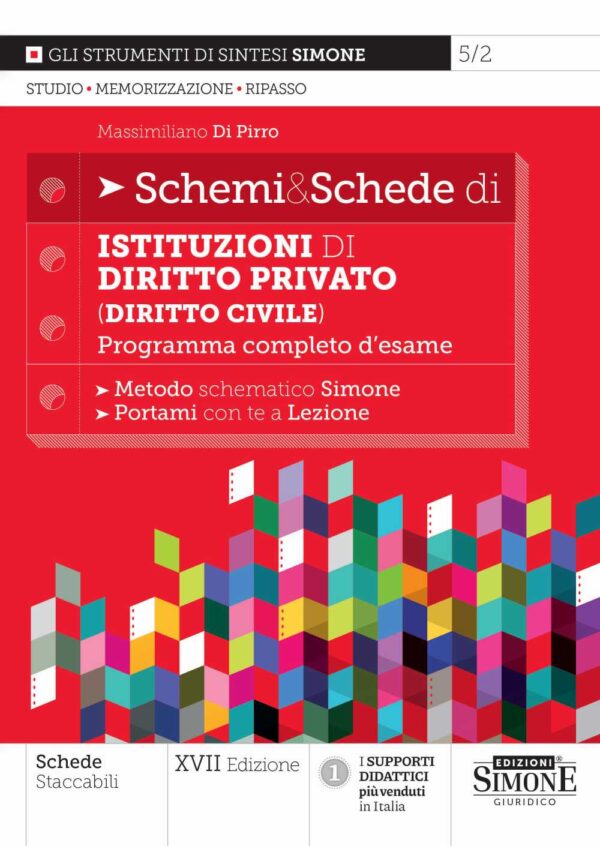 Schede di Istituzioni di Diritto Privato - Diritto Civile
