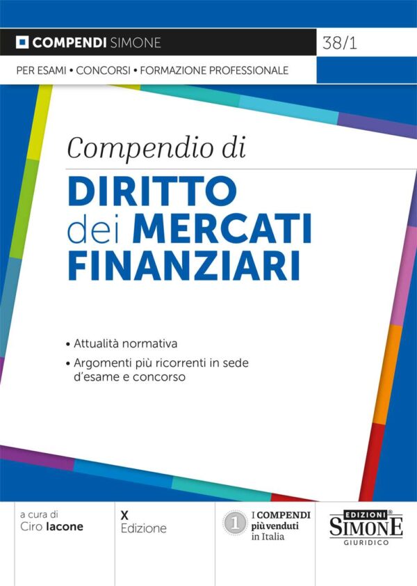 Compendio di Diritto dei Mercati Finanziari