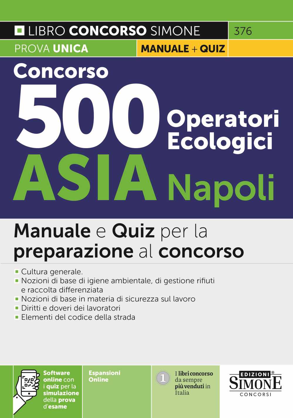Manuale Concorso Asia Napoli 500 operatori ecologici