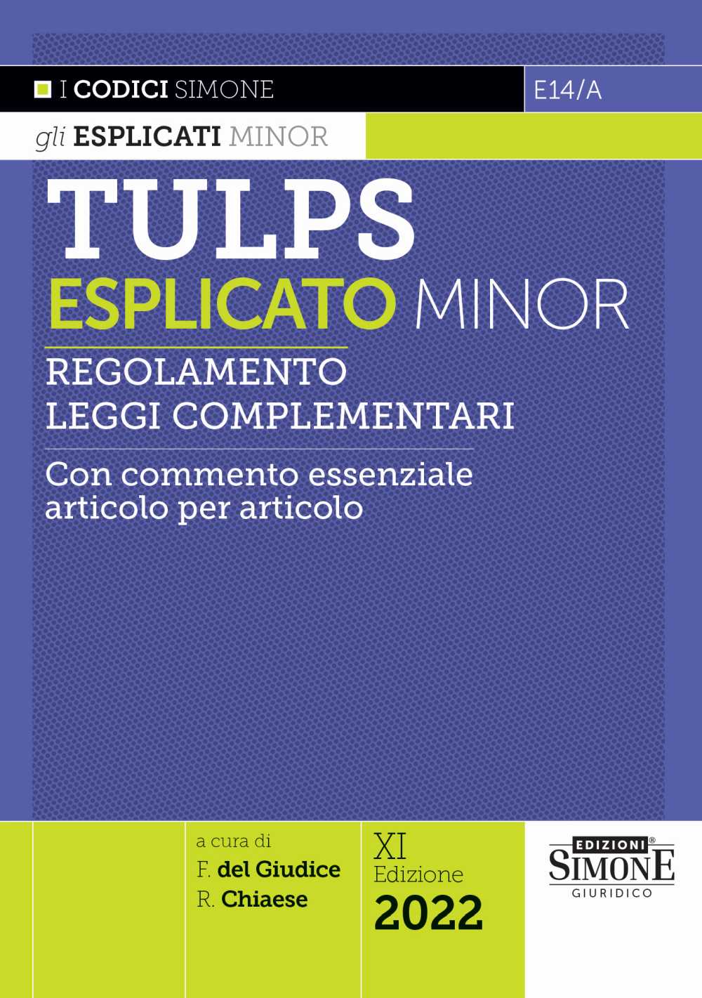 TULPS esplicato Minor - E14/A