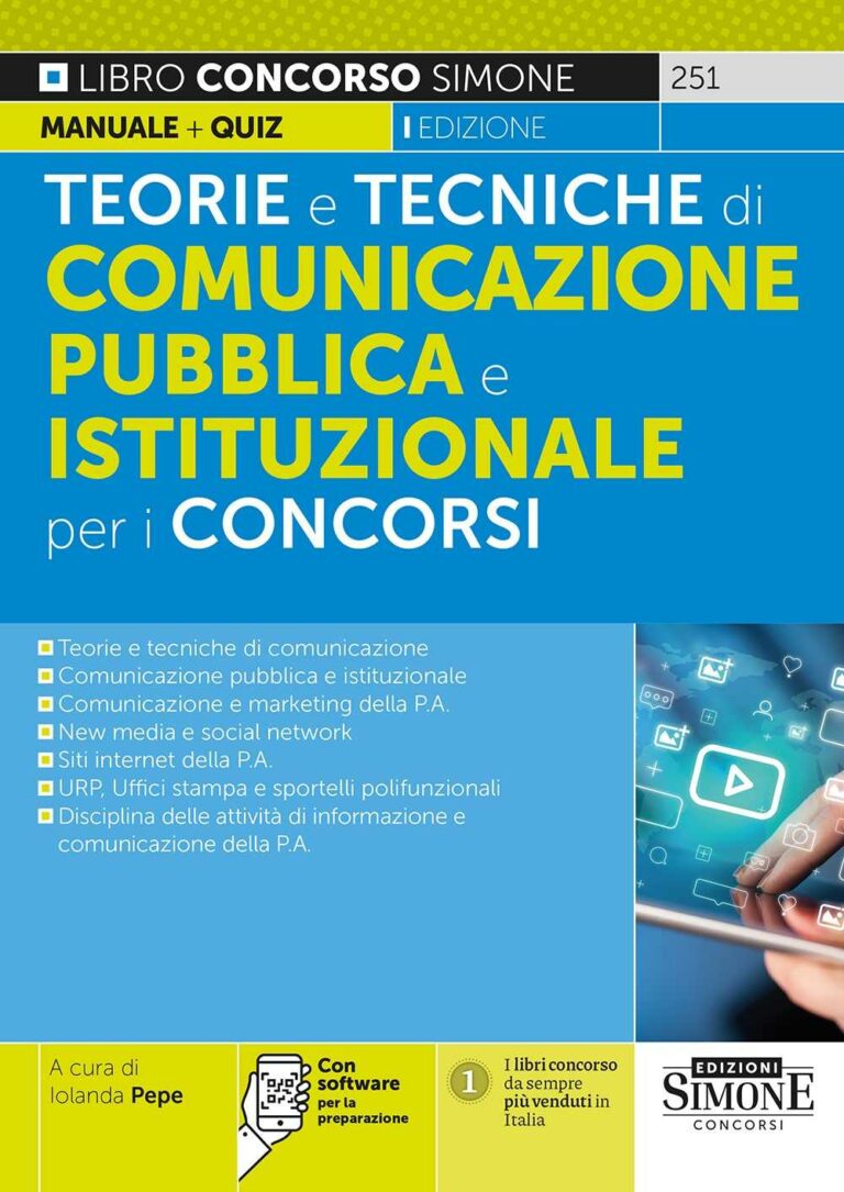 Libri Per Concorsi Pubblici E Abilitazioni - Edizioni Simone