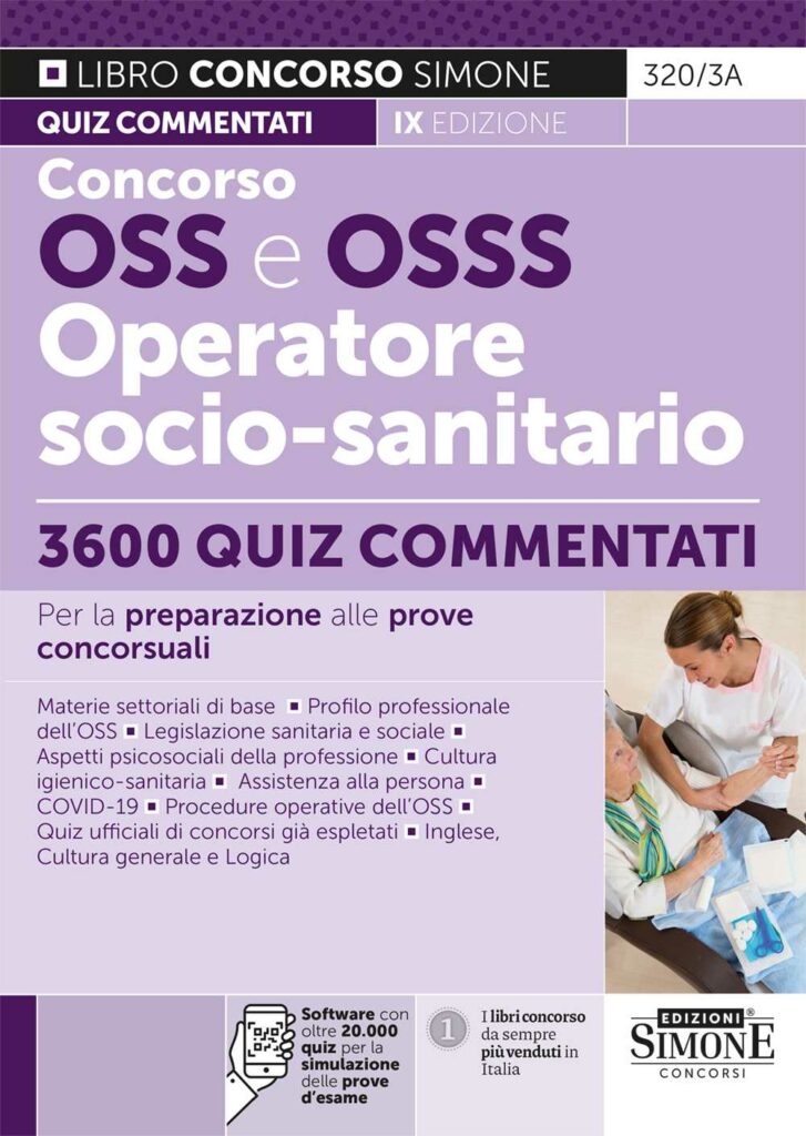 Manuale Quiz Concorso OSS E OSSS Operatore Socio Sanitario - Edizioni ...