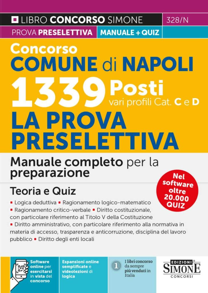 Manuale Concorso Comune di Napoli