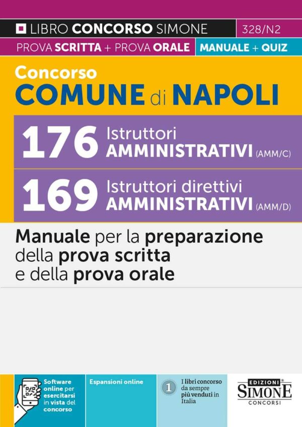 Comune di Napoli 176 Istruttori amministrativi