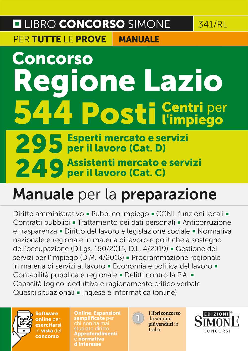 Manuale Concorso Regione Lazio Centri impiego