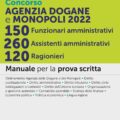 Concorso Agenzia Dogane - 150 Funzionari Amministrativi - 260 Assistenti Amministrativi - 120 Ragionieri - Manuale per la prova scritta
