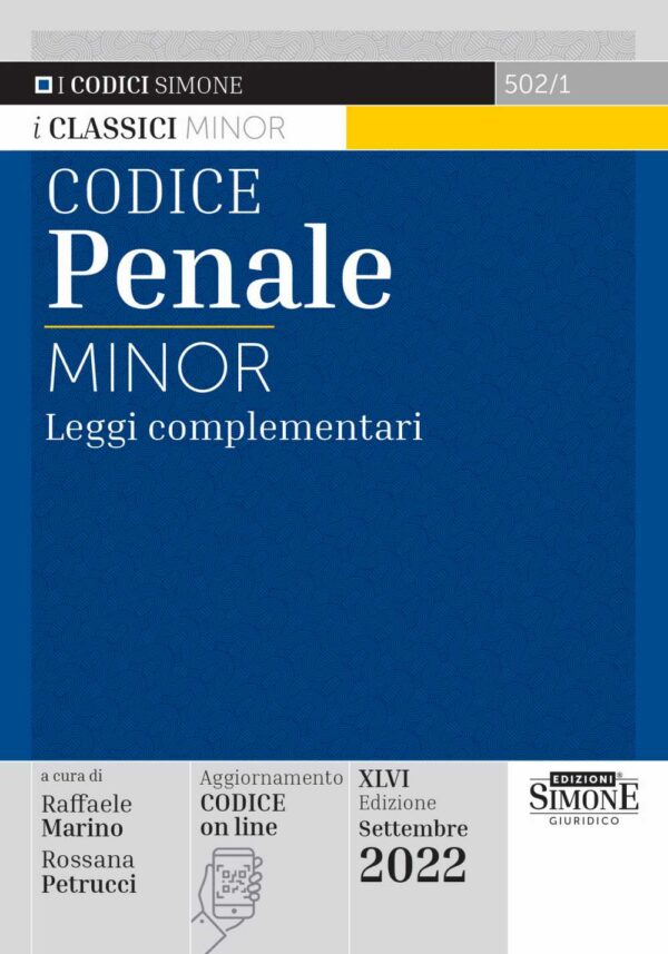 Codice penale minor 2022