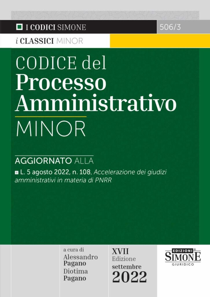 Codice del processo amministrativo