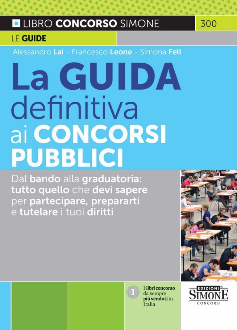 Libri Per Concorsi Pubblici - Edizioni Simone