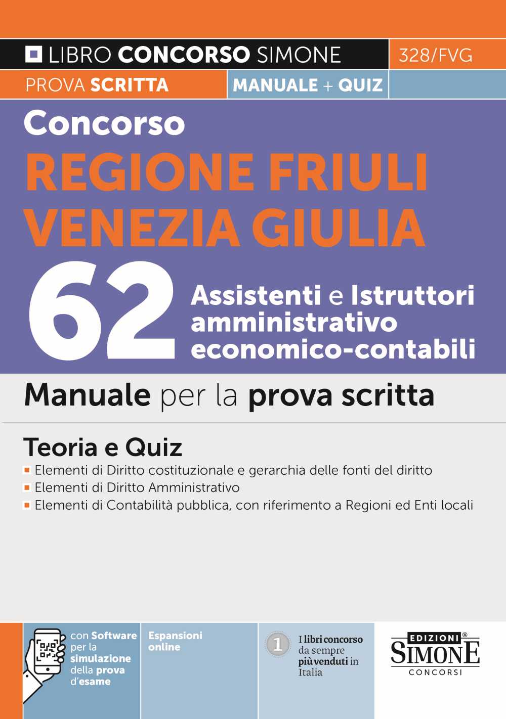 Concorso Friuli Venezia Giulia 62 Assistenti e istruttori - Manuale