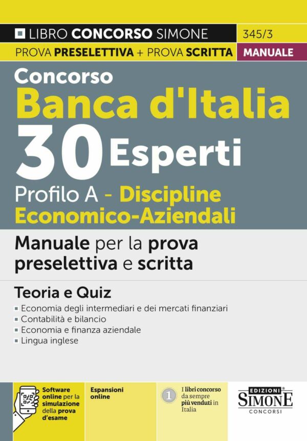 Concorso Banca d'Italia 30 Esperti