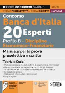 Concorso Banca d'Italia 20 Esperti